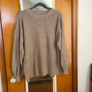 American Eagle waffle knit sweater